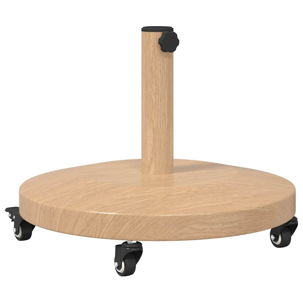 Sonnenschirmständer aus Holz