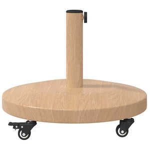 Sonnenschirmständer aus Holz