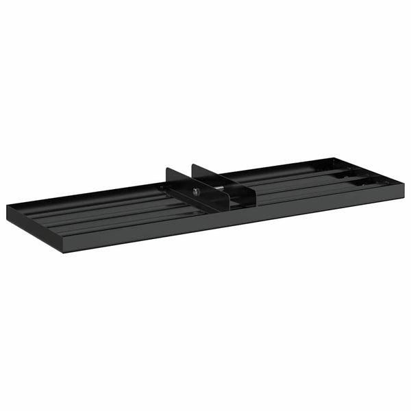 Gartenrechen Ersatzkopf Schwarz Stahl