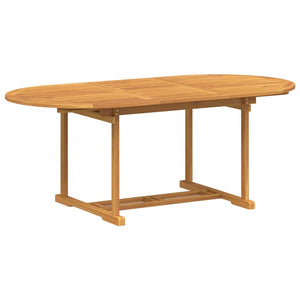 Garten Essgruppe 7-teilig Massiv Teak