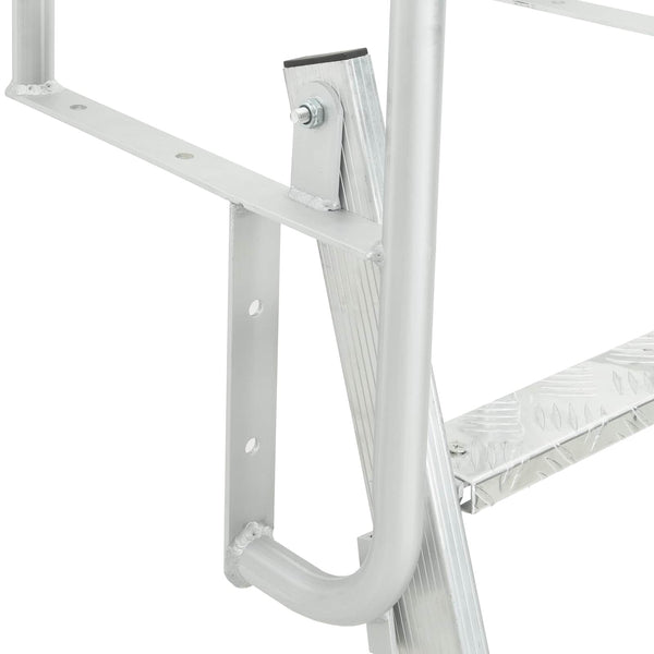3-Stufen Bootsleiter Aluminium