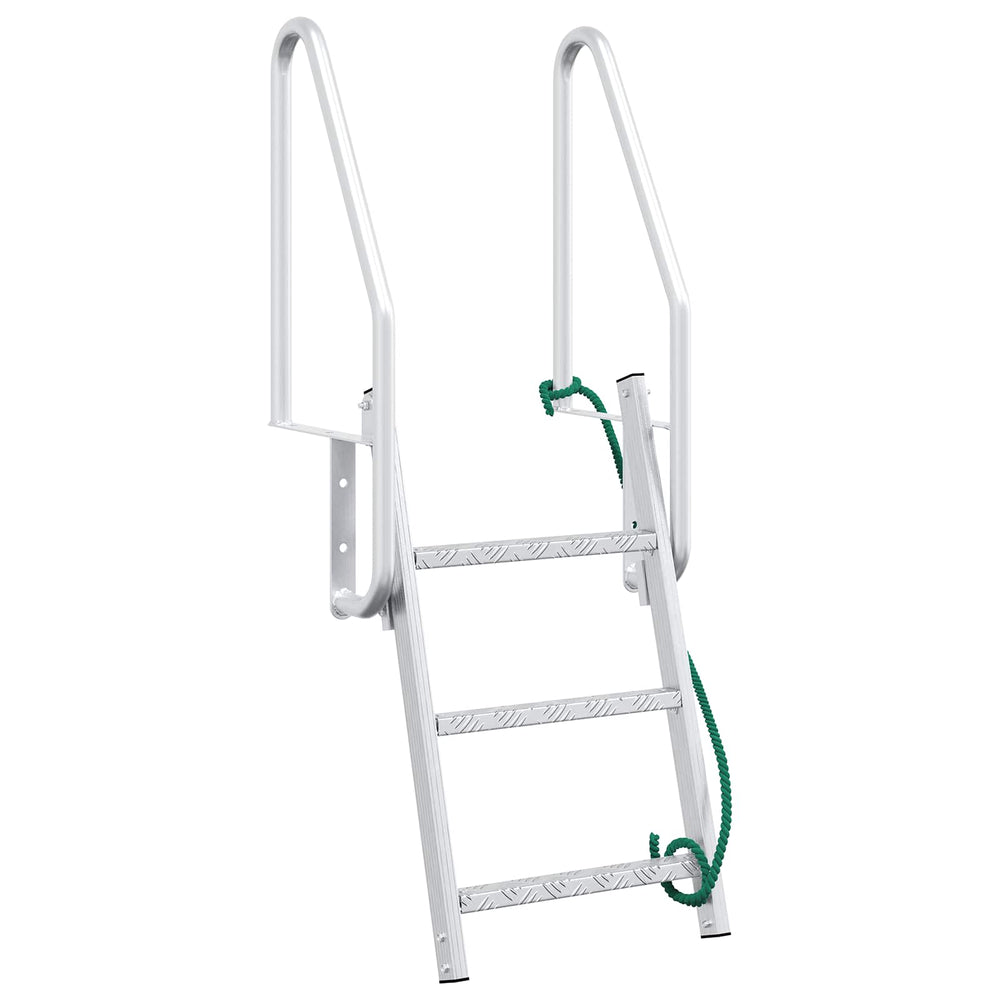 3-Stufen Bootsleiter Aluminium