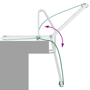 4-Stufen Bootsleiter Aluminium