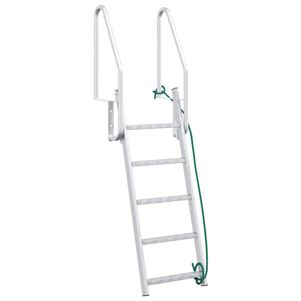 5-Stufen Bootsleiter Aluminium