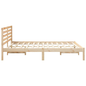 Bettrahmen Braun 160x200 cm Kiefernholz
