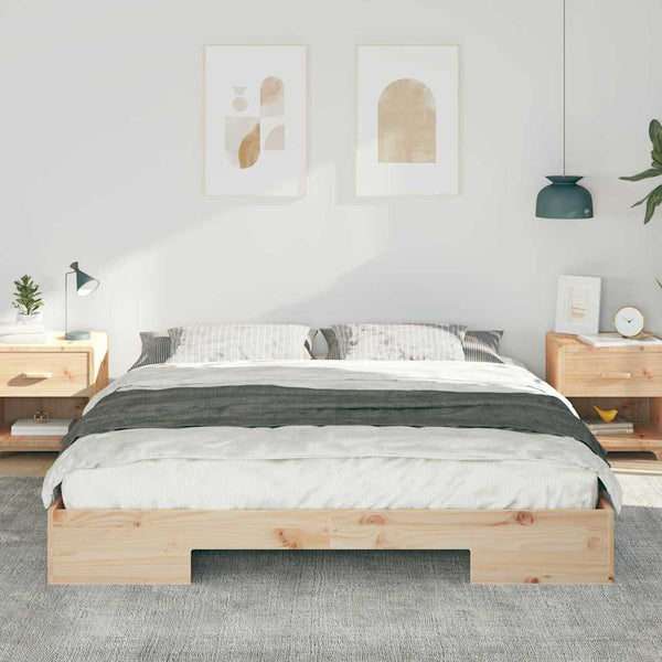 Bettgestell Braun 200x200 cm