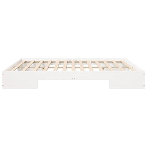 Bettgestell Weiß 200x200 cm