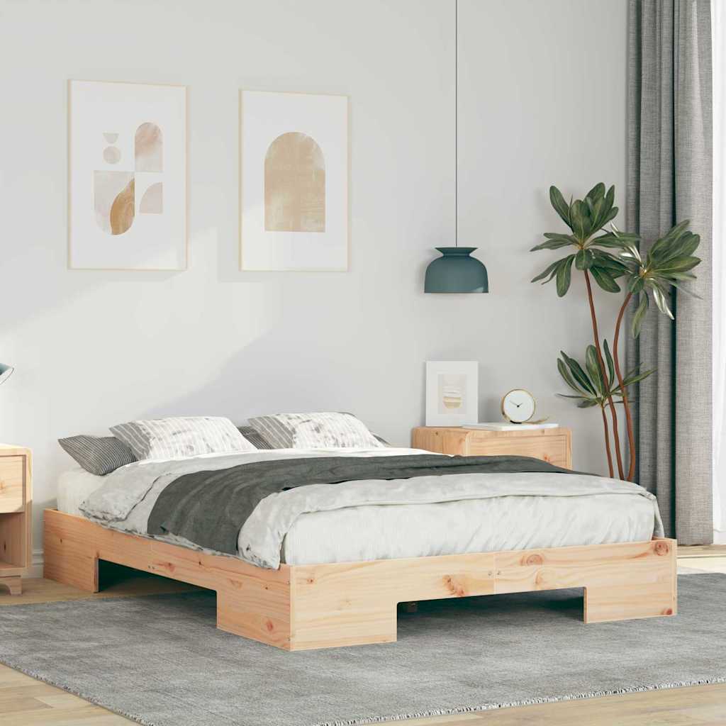 Bettgestell Braun 135x190 cm