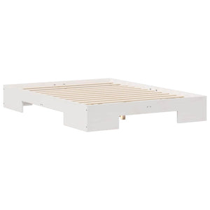 Bettgestell Weiß 120 x 190 cm