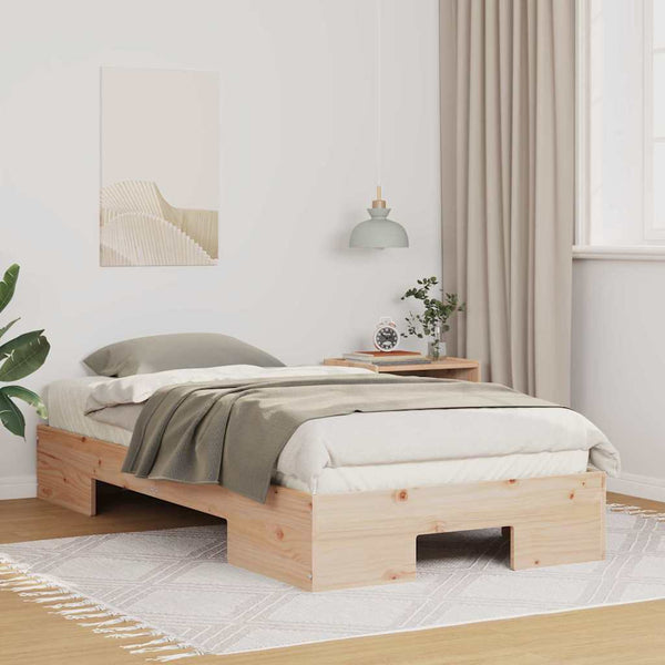 Bettgestell Braun 80x200 cm