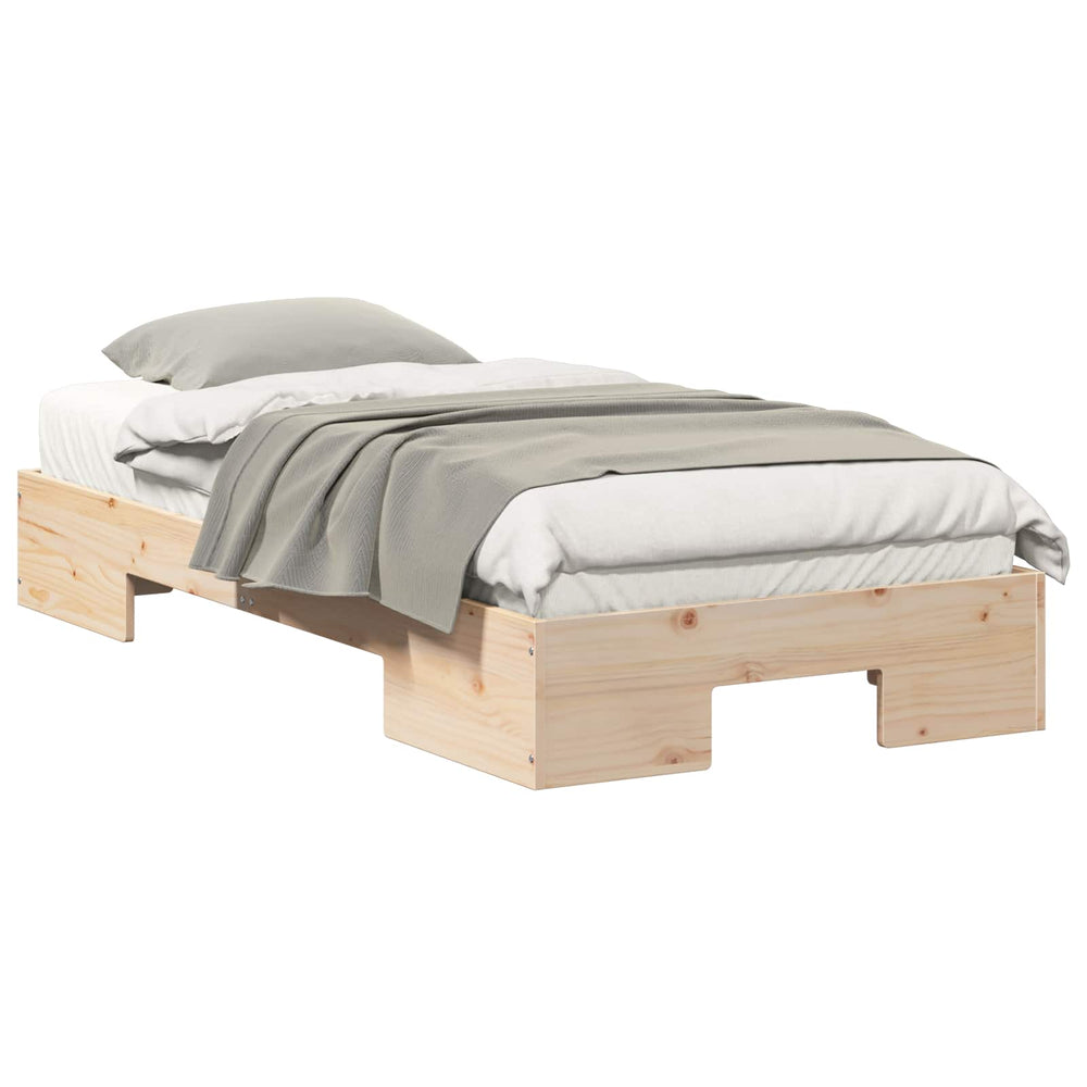 Bettgestell Braun 80x200 cm