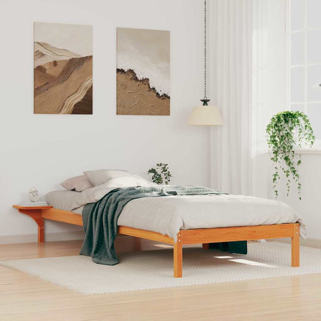 Bettgestell mit Nachttischen 80x210 cm