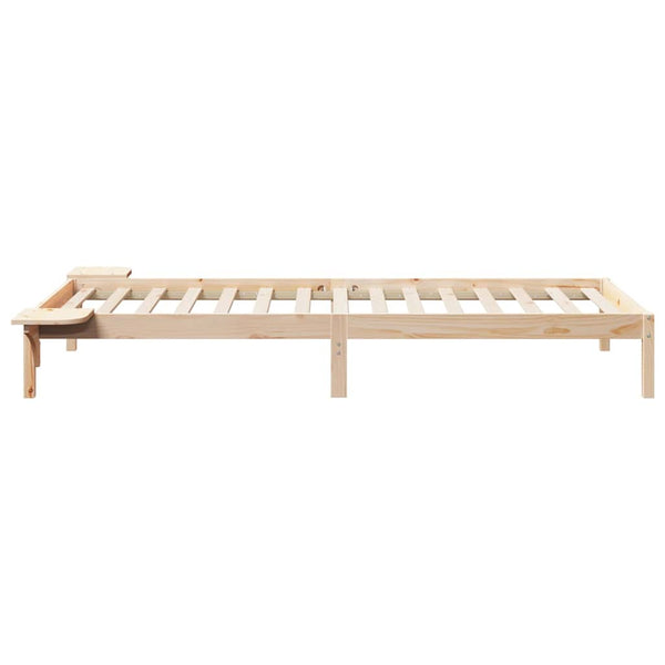 Bettgestell mit Nachttischen 90x210 cm
