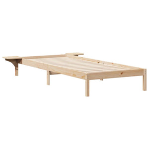Bettgestell mit Nachttischen 100x210 cm