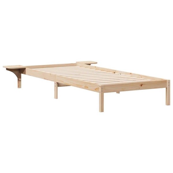 Bettgestell mit Nachttischen 100x210 cm