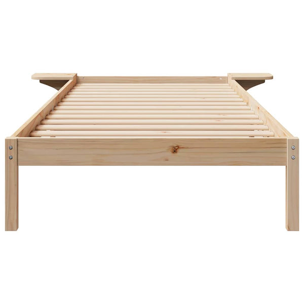 Bettgestell mit Nachttischen 100x210 cm
