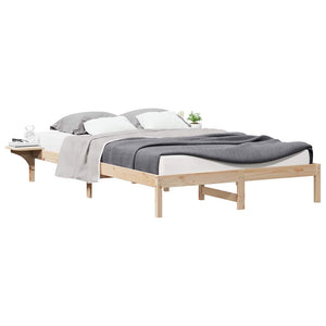 Bettgestell 140x210 cm mit Nachttischen