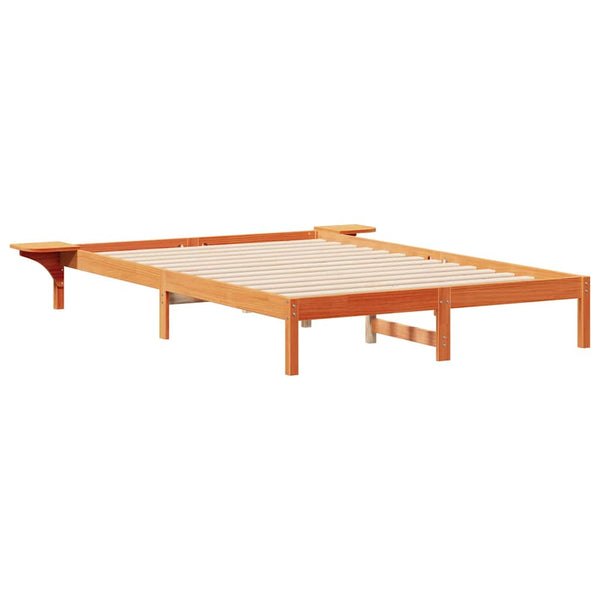 Bettgestell 140x210 cm mit Nachttischen