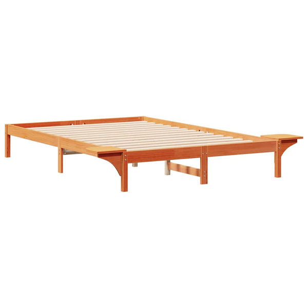 Bettgestell 140x210 cm mit Nachttischen