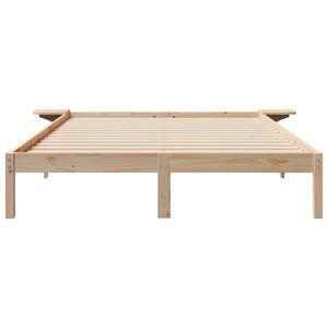 Bettgestell mit Nachttischen 160x210 cm