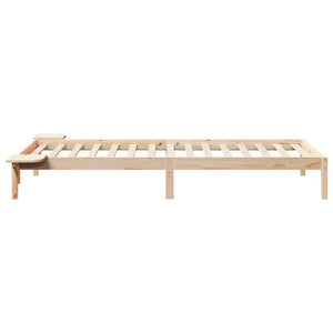 Bettgestell Natur mit Nachttischen 90x220 cm