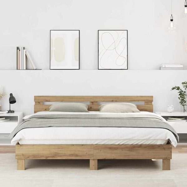Bettrahmen Artisan Eiche 203x185 cm