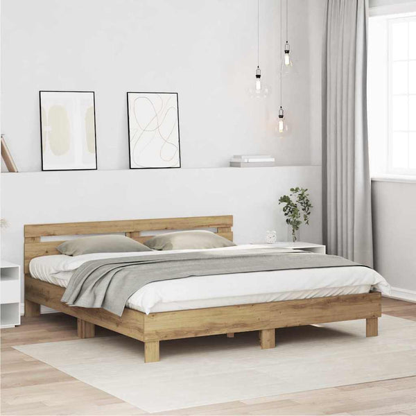 Bettrahmen Artisan Eiche 203x185 cm