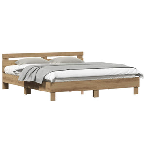 Bettrahmen Artisan Eiche 203x185 cm