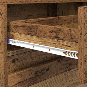 TV-Möbel Altholz 2er Set 180cm