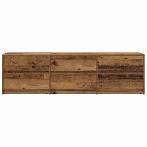 TV-Möbel Altholz 2er Set 180cm