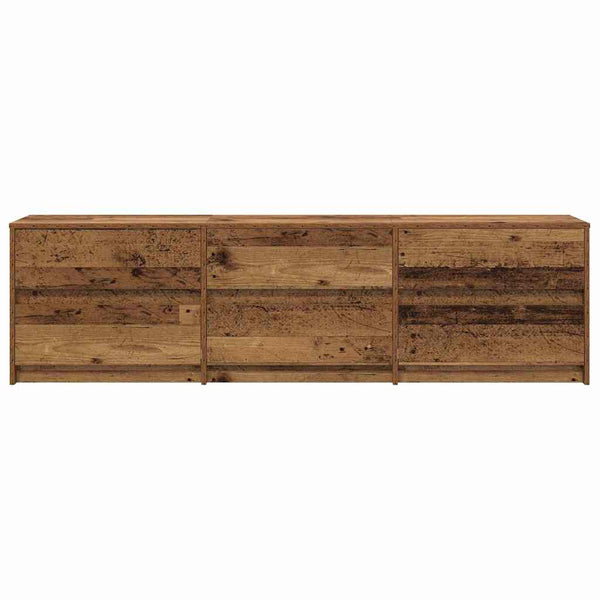 TV-Möbel Altholz 2er Set 180cm