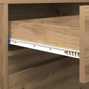 TV-Möbel Artisan-Eiche 180 cm, 2er-Set