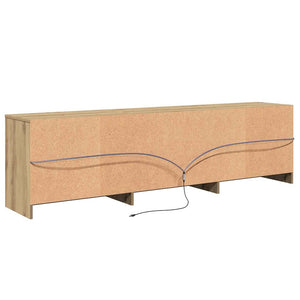 TV-Möbel Artisan-Eiche 180 cm, 2er-Set
