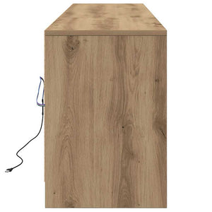 TV-Möbel Artisan-Eiche 180 cm, 2er-Set