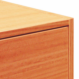 Nachttisch Kiefer Massivholz Wachsbraun 50cm