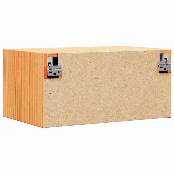 Nachttisch Kiefer Massivholz Wachsbraun 50cm