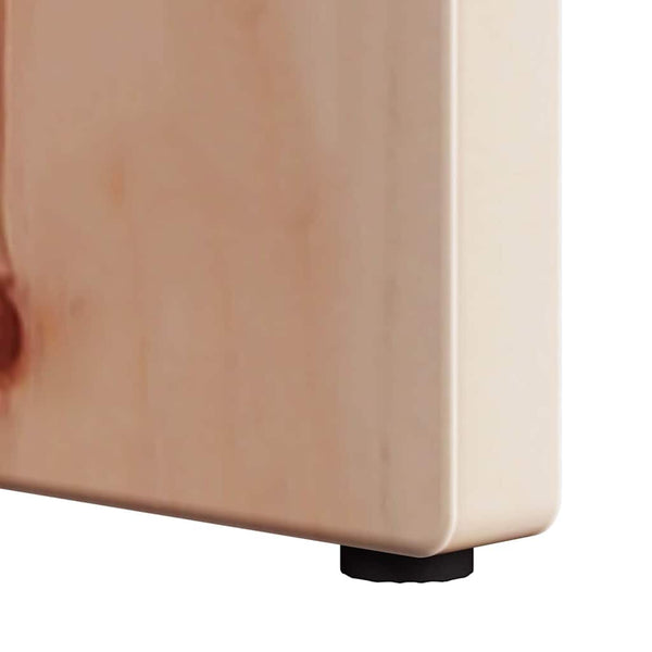 Couchtisch Kiefer Massivholz Natur 80x50 cm