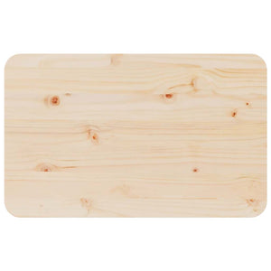 Couchtisch Kiefer Massivholz Natur 80x50 cm