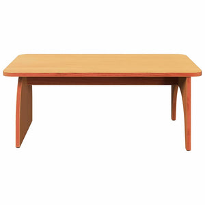 vidaXL Table basse marron ciré 80 x 50 x 31 cm pin massif