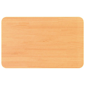 vidaXL Table basse marron ciré 80 x 50 x 31 cm pin massif