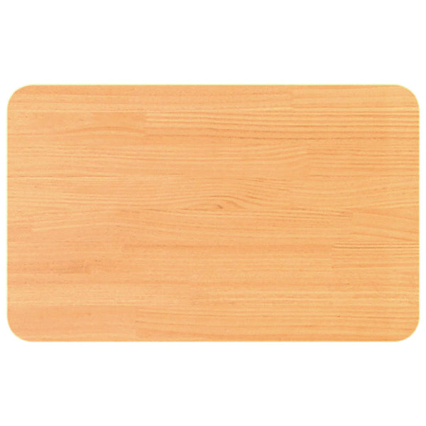 vidaXL Table basse marron ciré 80 x 50 x 31 cm pin massif