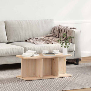 Massivholz Couchtisch Kiefer Natur 80 cm