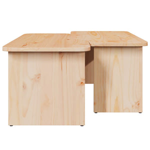 Couchtisch 2er Set Kiefer Massivholz