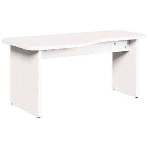 Couchtisch 2er Set Weiß Kiefer Massivholz