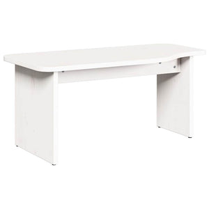 Couchtisch 2er Set Weiß Kiefer Massivholz