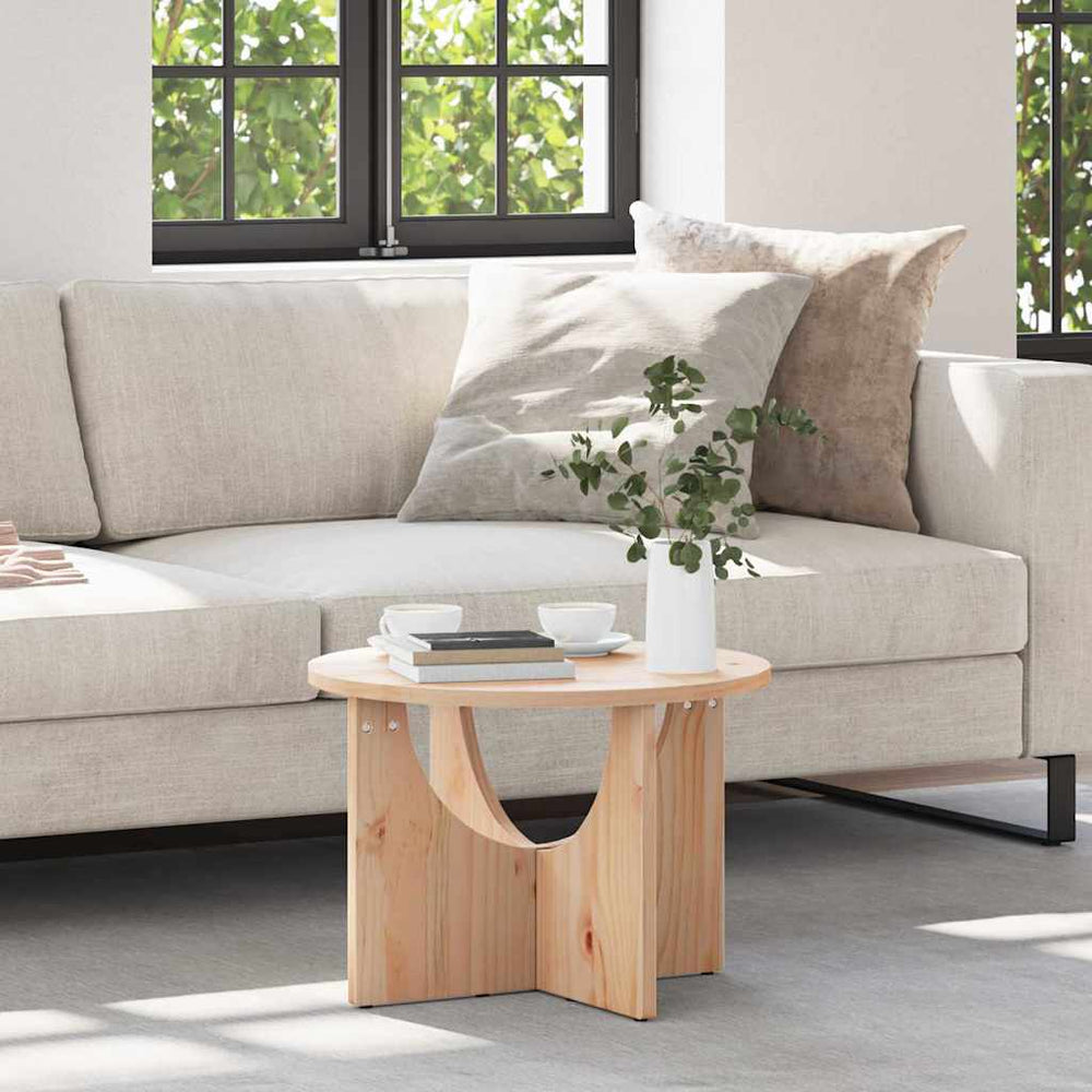 Couchtisch Kiefer Massivholz 50x50 cm