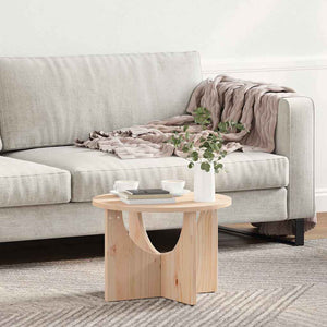 Couchtisch Kiefer Massivholz 50x50 cm