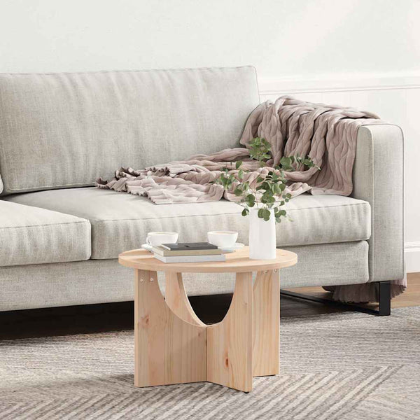 Couchtisch Kiefer Massivholz 50x50 cm