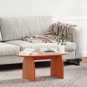 Couchtisch Kiefer Massivholz Wachsbraun 80x40
