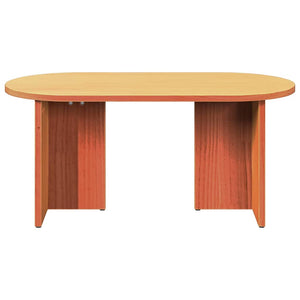 Wachsbrauner Couchtisch Kiefer Massivholz 80cm